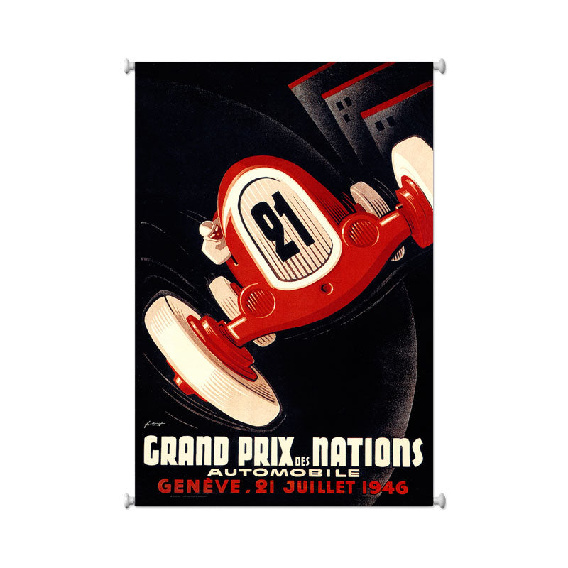 Geneva Grand Prix Vintage Sign