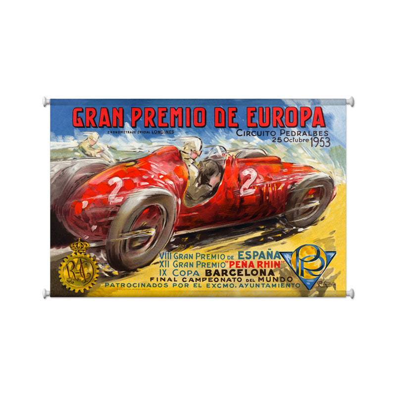 Gran Premio Europa Vintage Sign