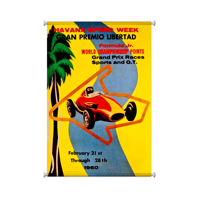 Havana Speed Week Vintage Sign