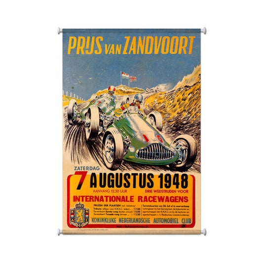 Prus Van Zandvoort Vintage Sign