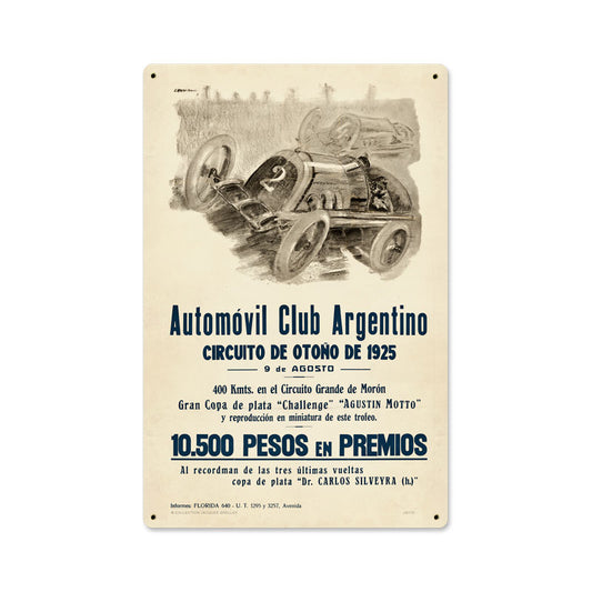 Argentina Grand Prix Vintage Sign