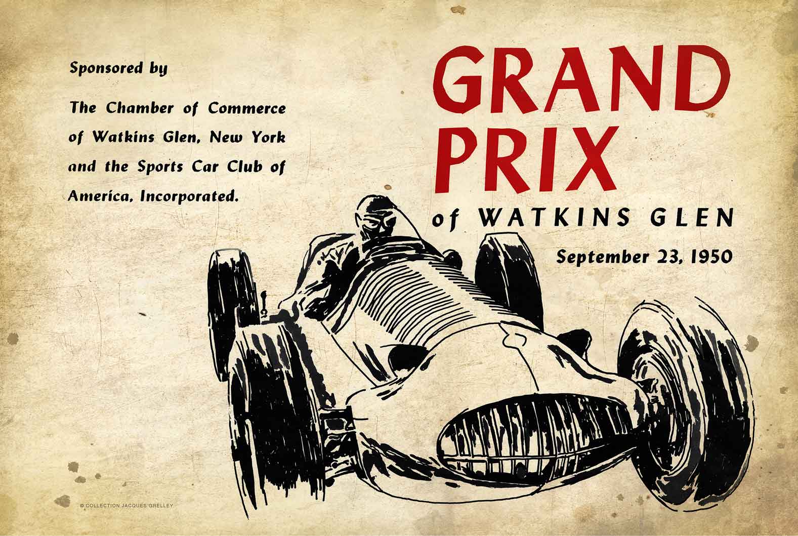 Watkins Grand Prix Vintage Sign