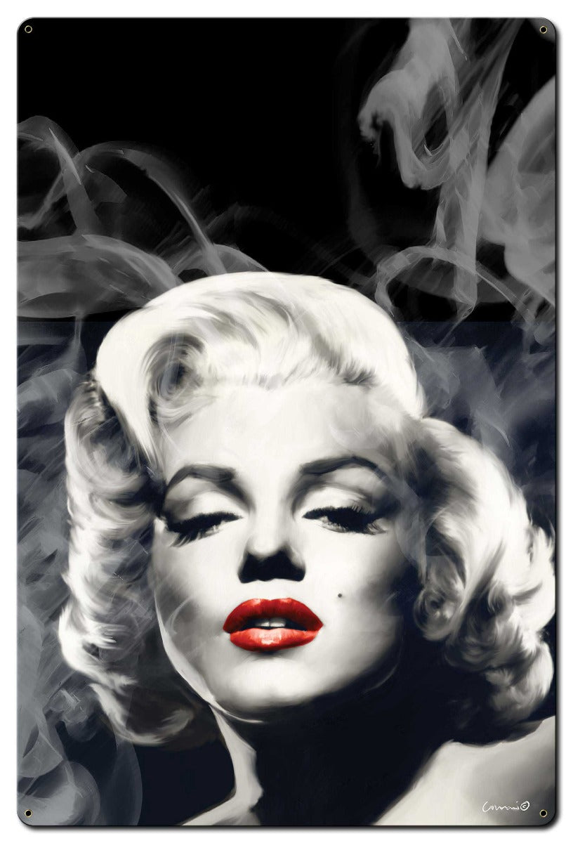 Red Lips Smokey Marilyn