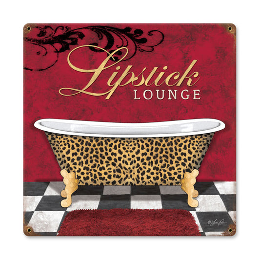 Lipstick Lounge Vintage Sign