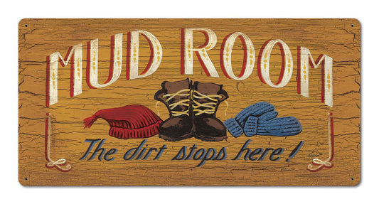 Mud Room Vintage Sign