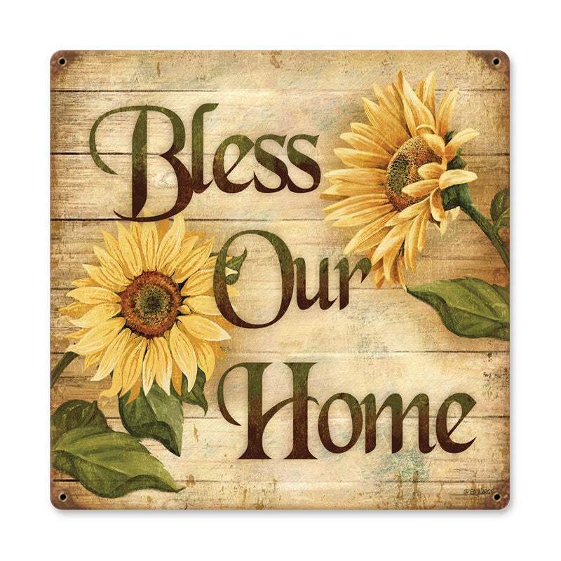 Bless Home Vintage Sign