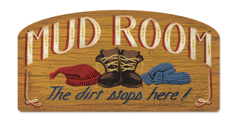 Mud Room Vintage Sign