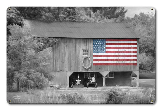 Barn Flag Vintage Sign