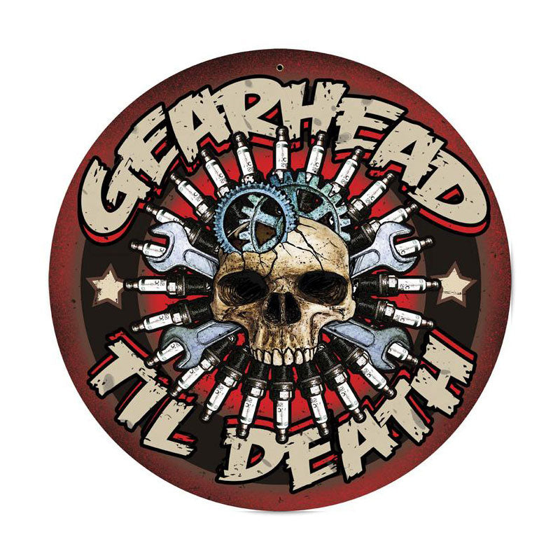 Gearhead Vintage Sign