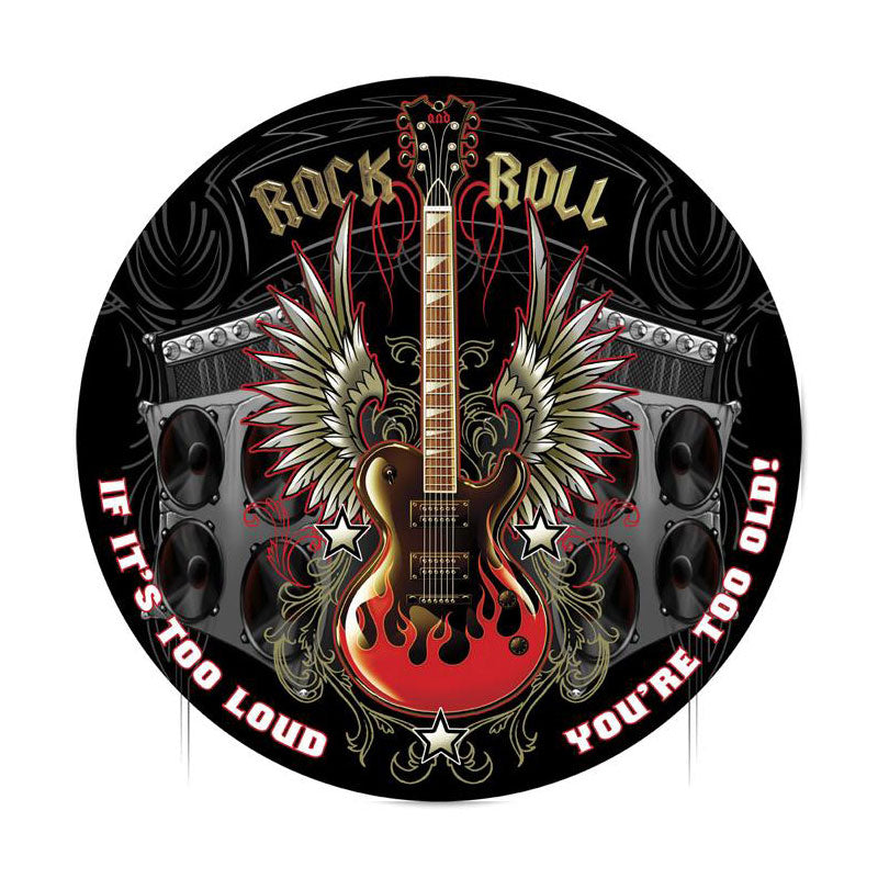 Rock And Roll Vintage Sign