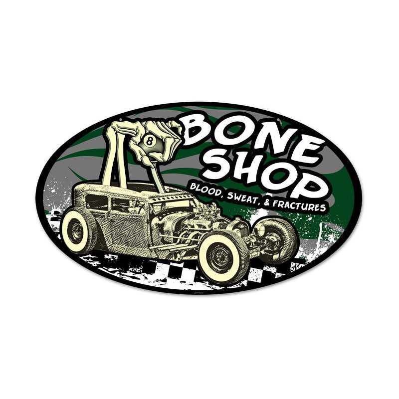 Bone Shop Vintage Sign