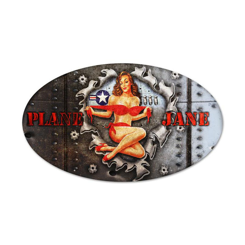 Plane Jane Vintage Sign