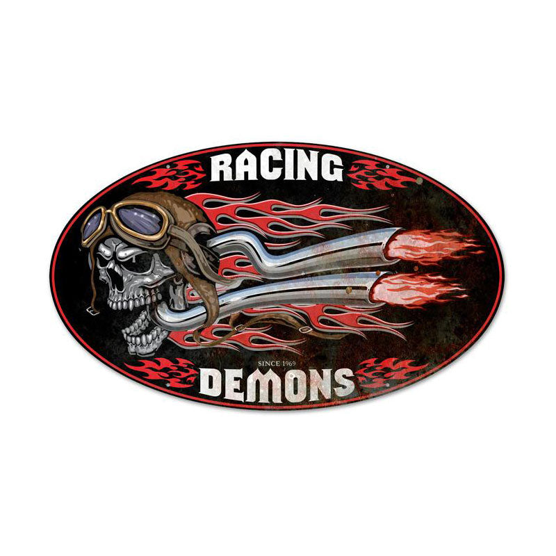 Raising Demons Vintage Sign