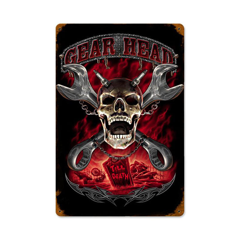 Gearhead Vintage Sign