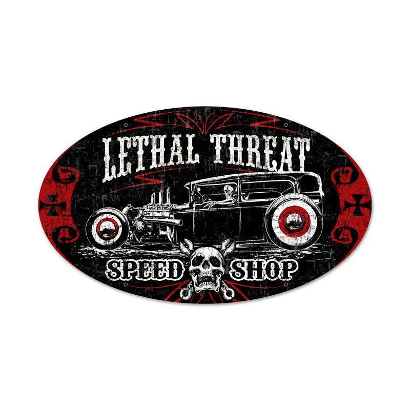 Lethal Speedshop Vintage Sign