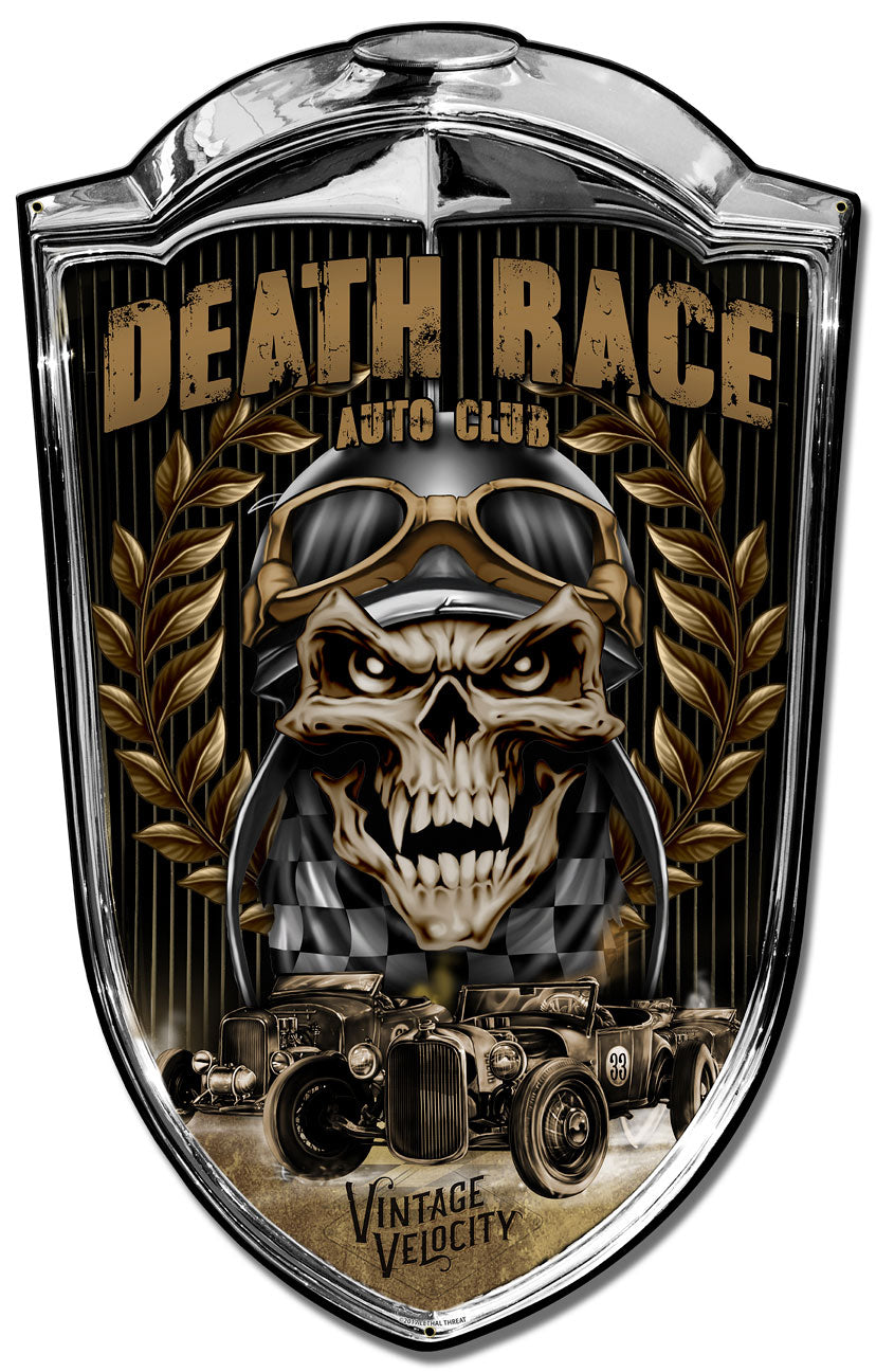 Grill Sign Vintage Velocity Vintage Sign