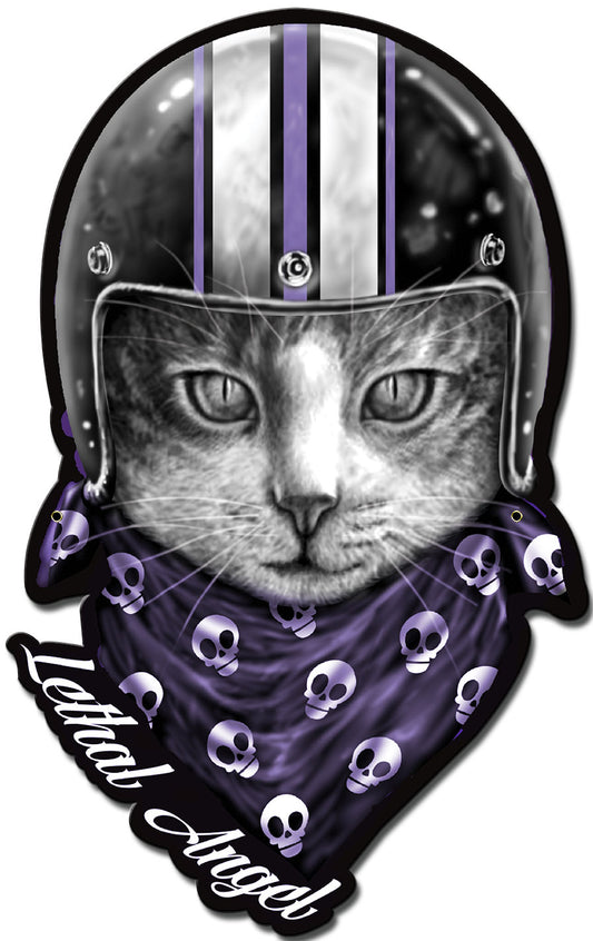 LETH193 - LETHAL ANGEL CAT HELMET