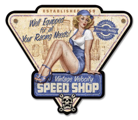 LETH201 - SPEED SHOP PIN UP