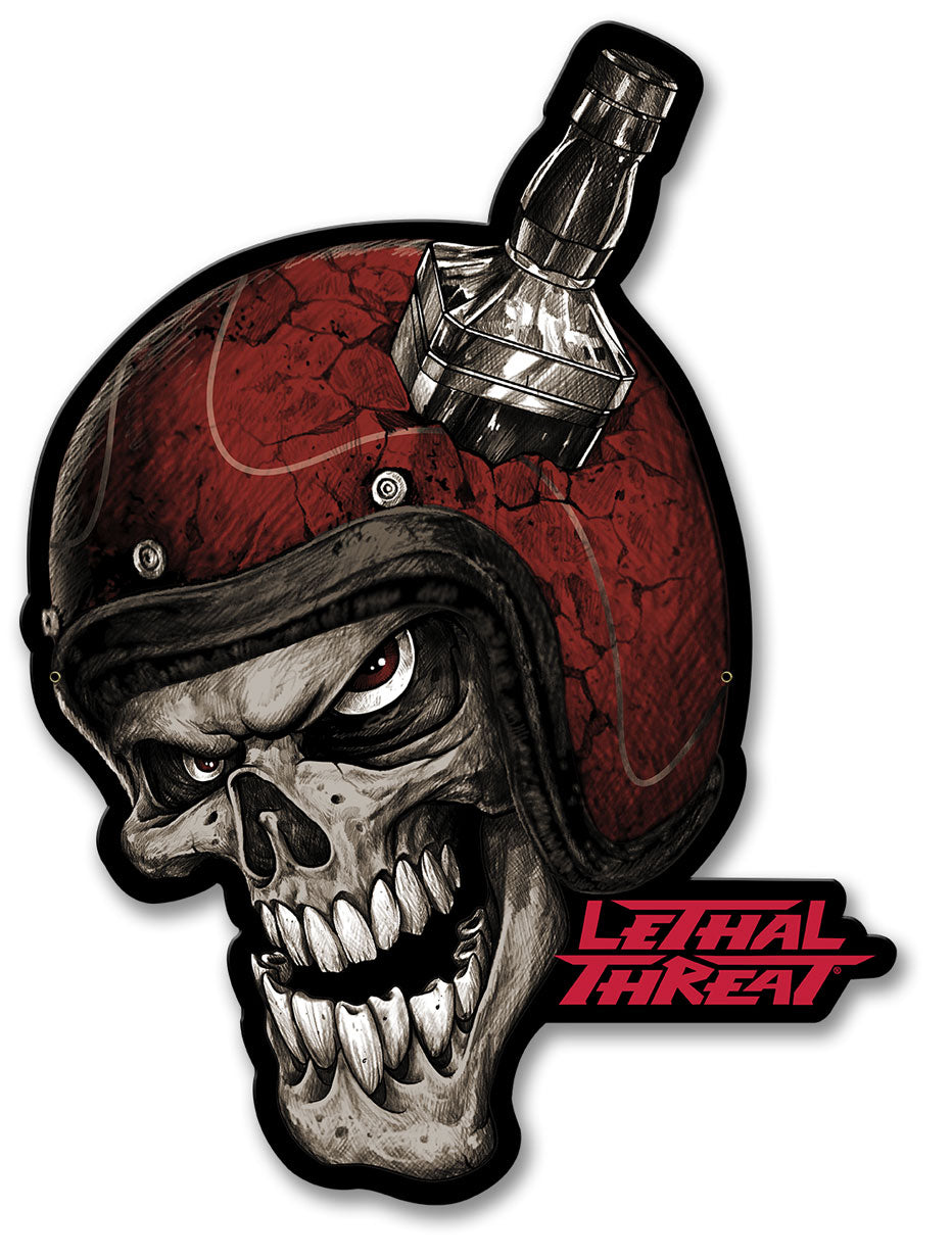 LETH203 - LETHAL THREAT SKULL HELMET