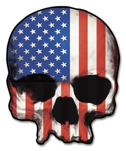 USA Skull Color