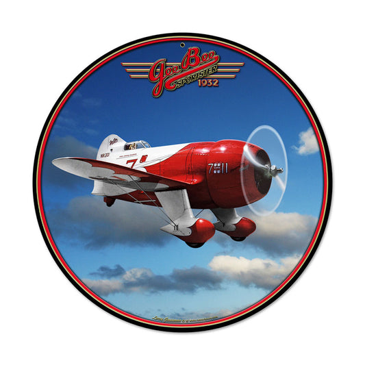 Gee Bee Racer Vintage Sign