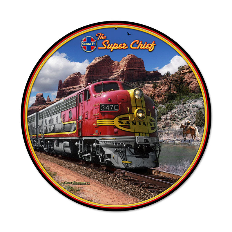 Super Chief Vintage Sign