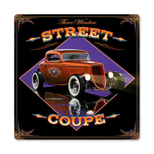 Street Coupe Vintage Sign