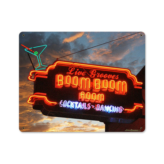 Boom Boom Room Vintage Sign