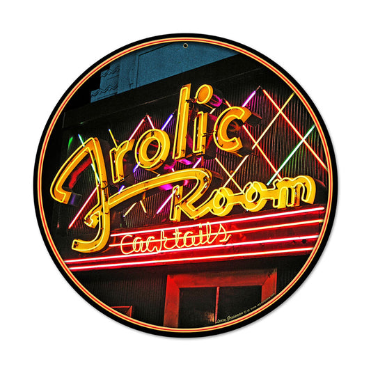 Frolic Room Vintage Sign