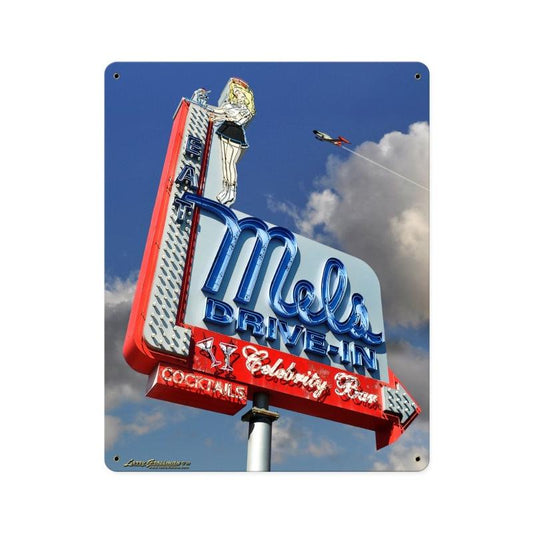 Mels Daytime Vintage Sign
