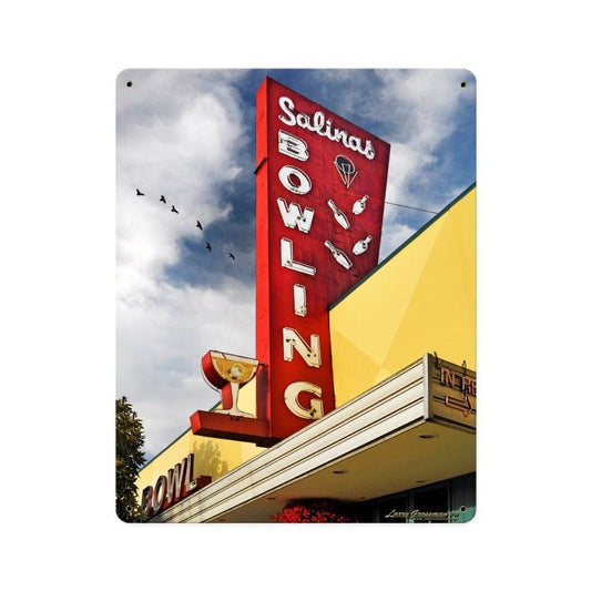 Salinas Bowl Vintage Sign