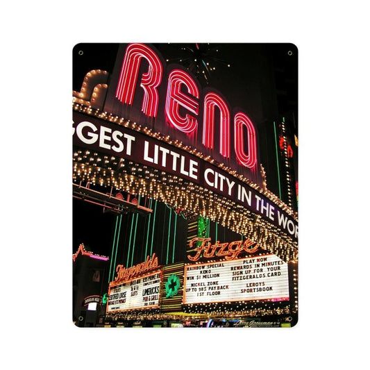 Biggest Little City Vintage Sign