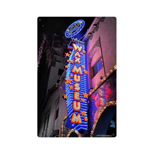 Wax Museum Vintage Sign