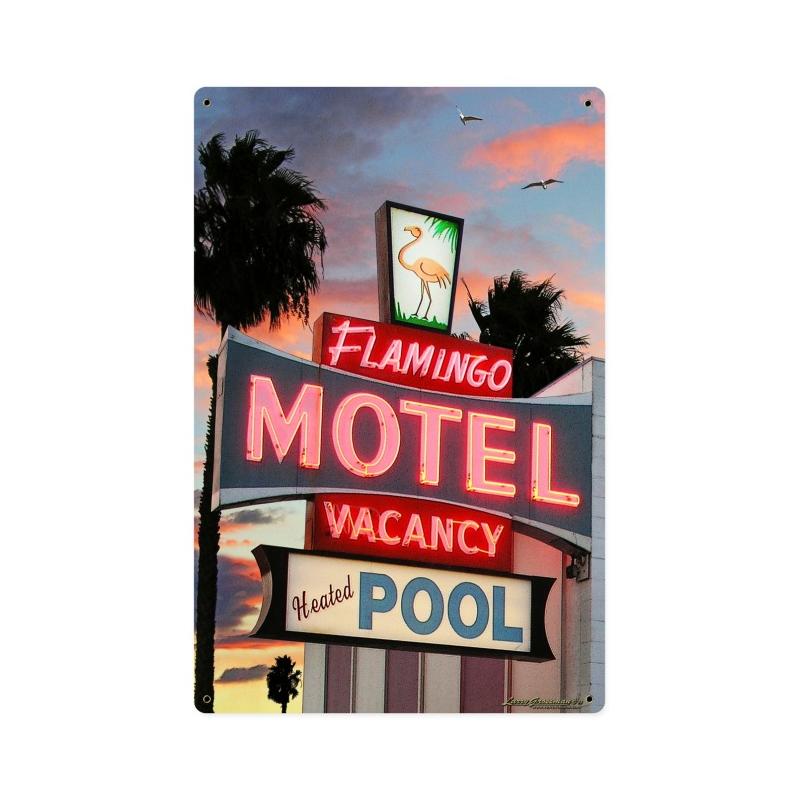 Flamingo Motel Vintage Sign