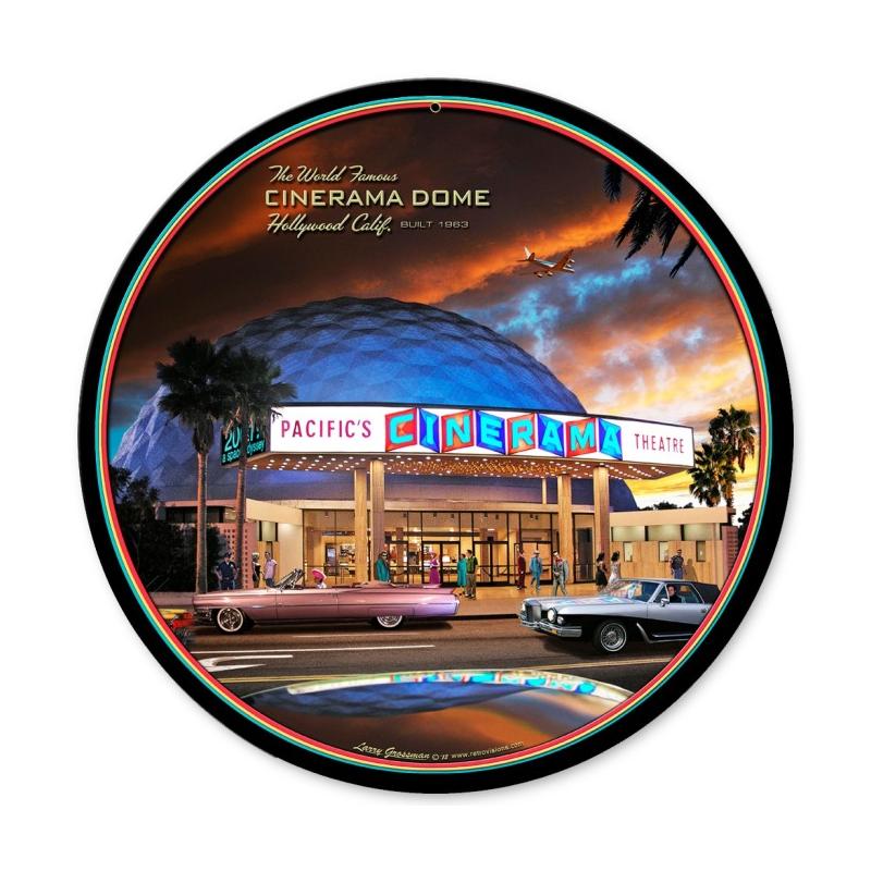 Cinerama Dome Vintage Sign
