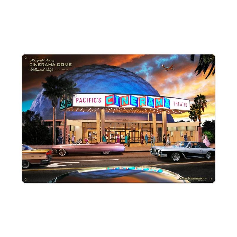 Cinerama Dome Vintage Sign
