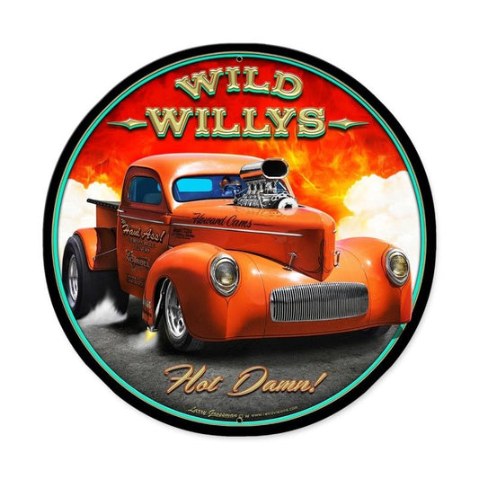 Wild Willys Vintage Sign