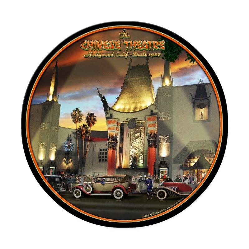 Chinese Theatre Vintage Sign