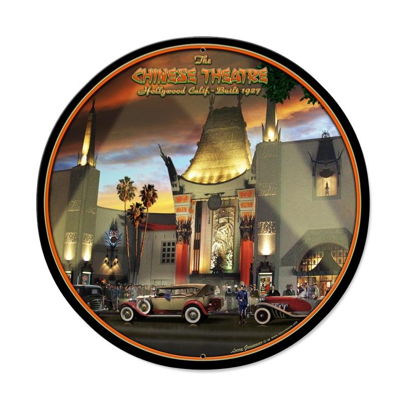 Chinese Theatre Vintage Sign