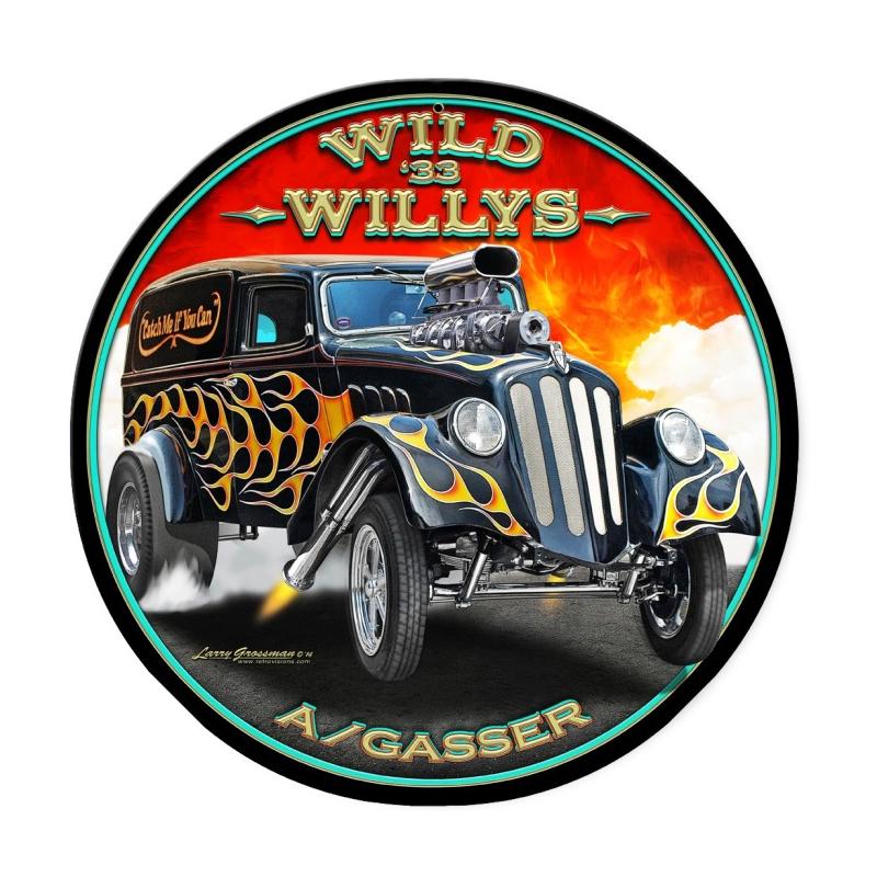 Wild Willys Vintage Sign