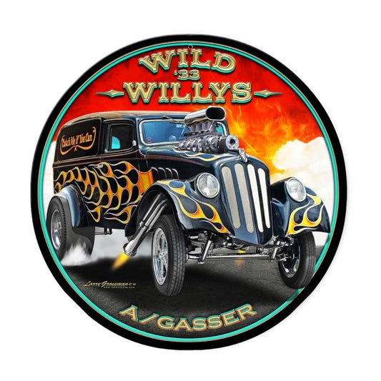 Wild Willys Vintage Sign
