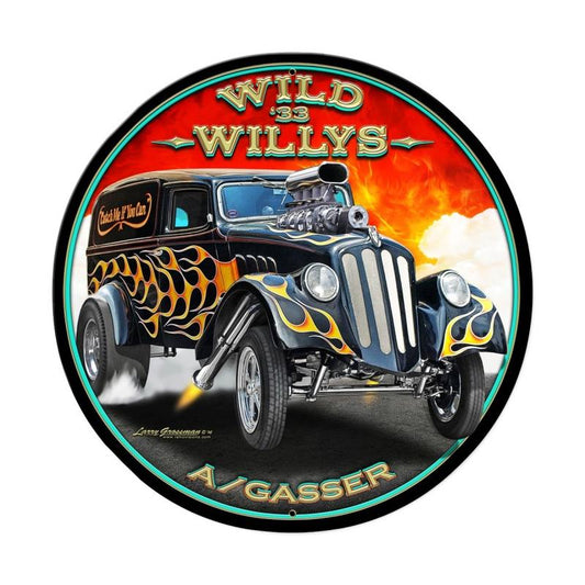 Wild Willys Vintage Sign