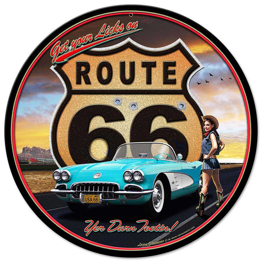 Route 66 Vintage Sign