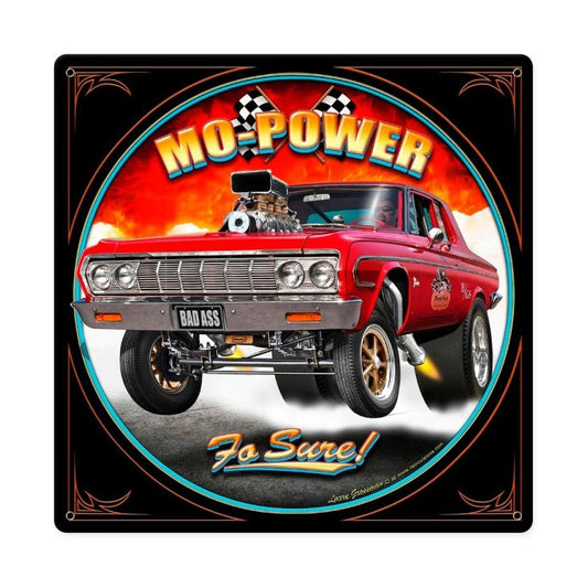 Mo Power Vintage Sign
