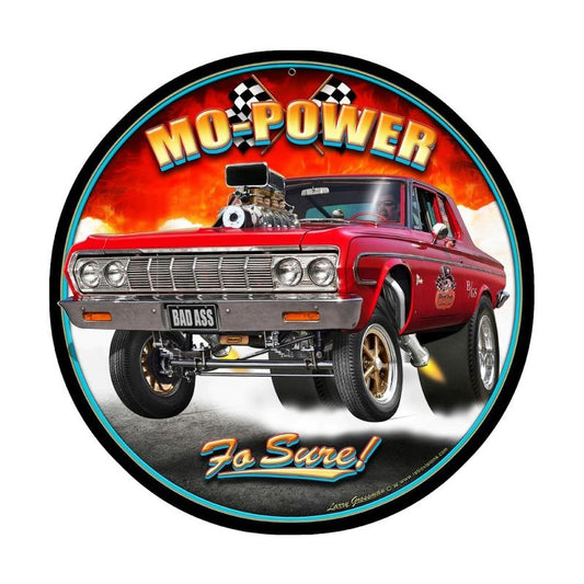 Mo Power Vintage Sign