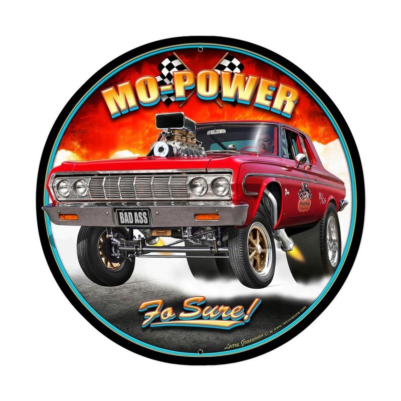 Mo Power Vintage Sign