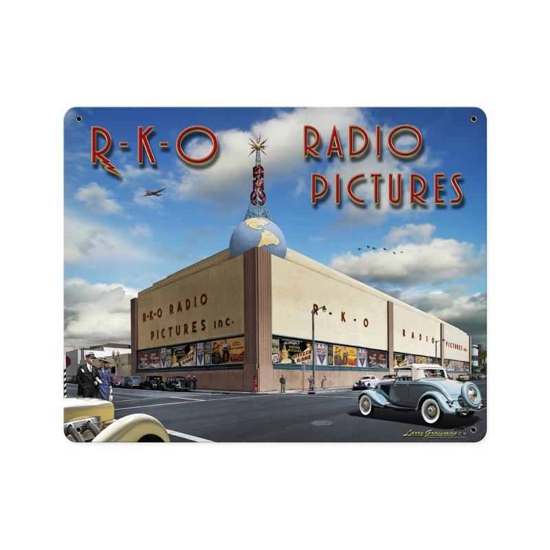 Rko Studios 2 Vintage Sign