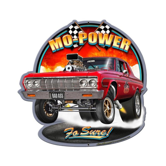 Mo Power Vintage Sign