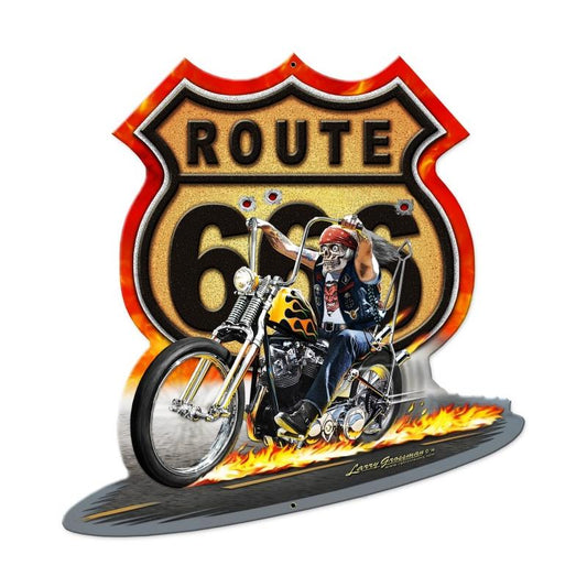 Route 666 Vintage Sign