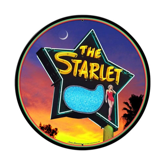 The Starlet Vintage Sign